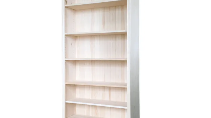 solid wood bookcase
