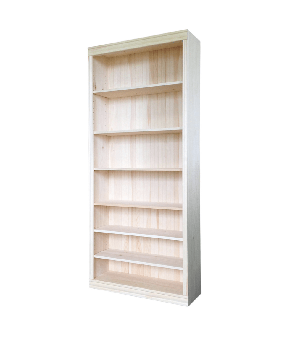Unfinished wood shelves deals