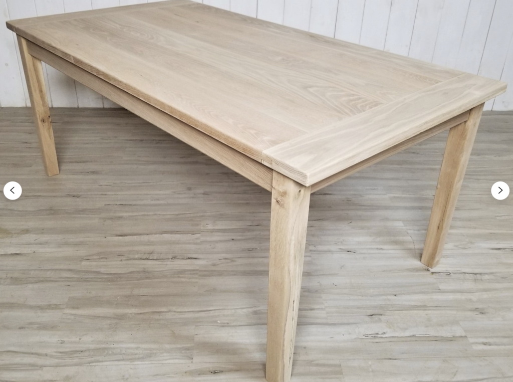 Best Unfinished Solid Wood Furniture, Unfinished Dining Room Set