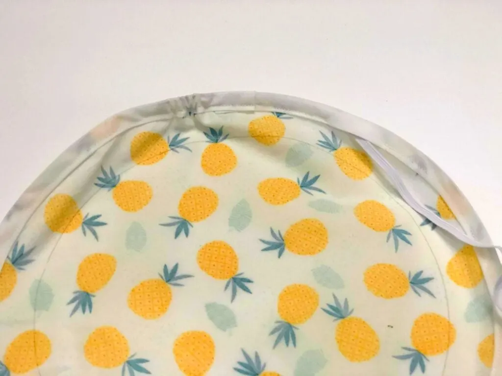 Fabric Bowl Cover Tutorial - Get Green Be Well