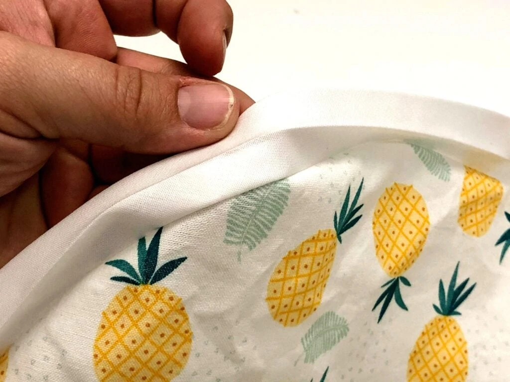 Fabric Bowl Cover Tutorial - Get Green Be Well