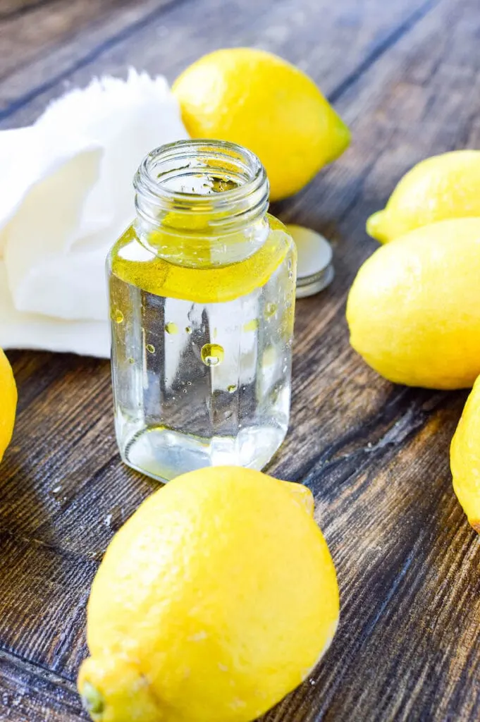 Olive Oil + Lemon Juice Wood Cleaner (and Polish) - Get Green Be Well