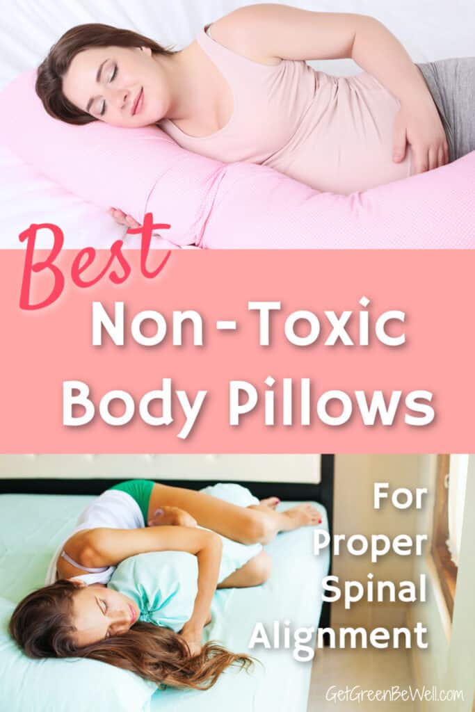 Non-toxic Body Pillow - Organic Cotton Cover