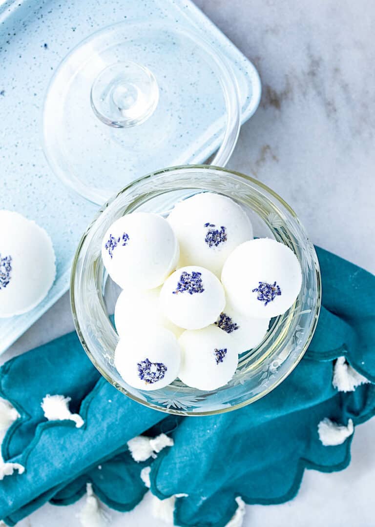 Silky Bath Fizzies Recipe with Essential Oils Get Green Be Well