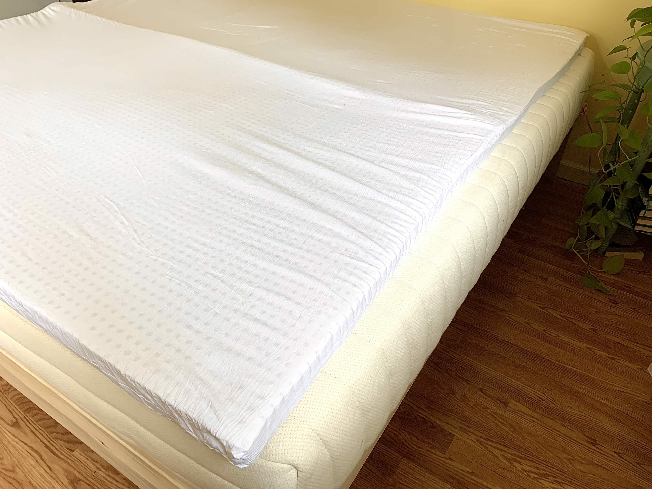 take ten nestled latex mattress toppers