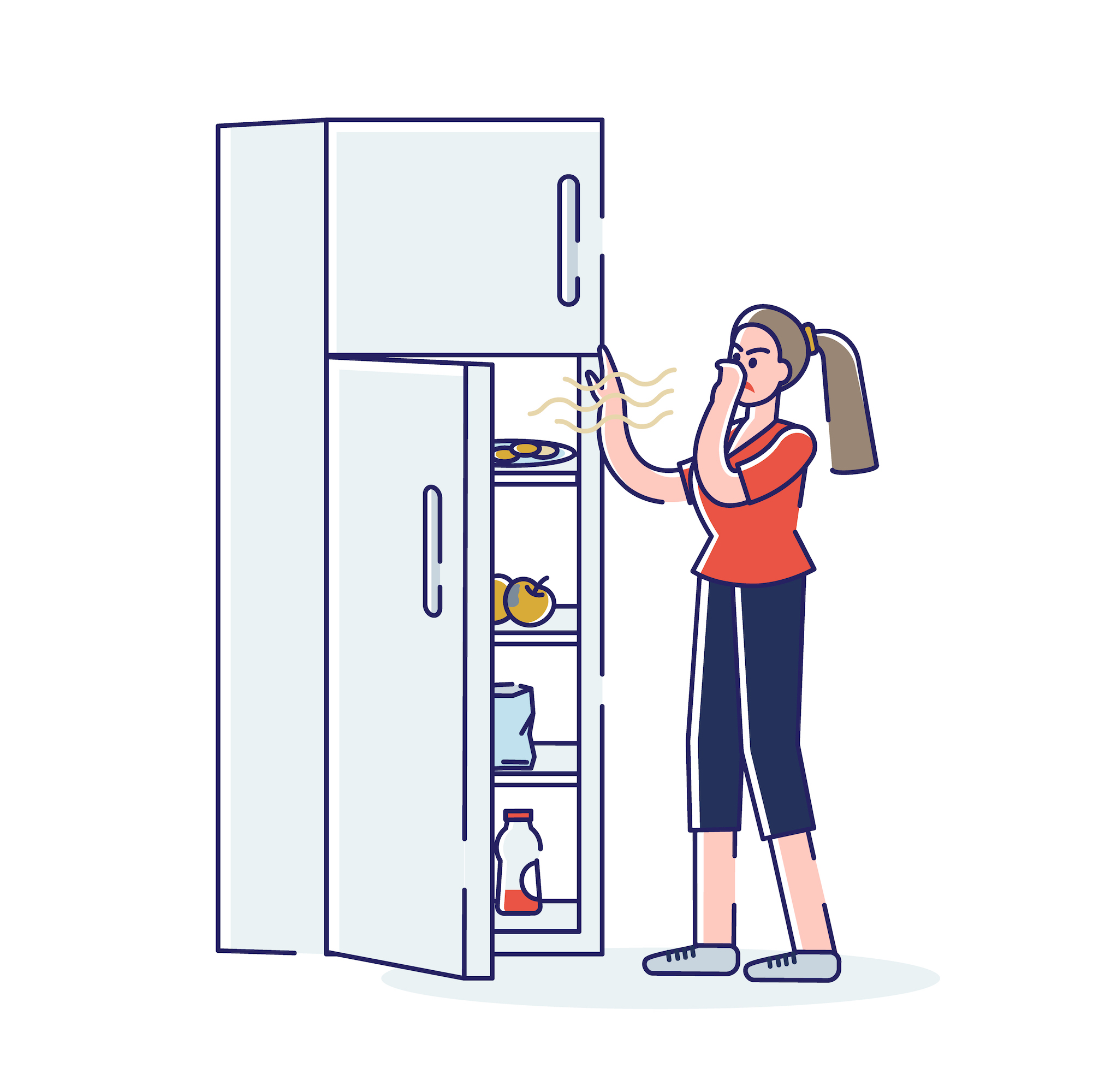 How to Get Rid of Odor in a Refrigerator Get Green Be Well