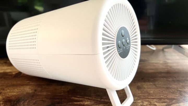 lie-flat air purifier