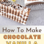 Guide to creating homemade soap with chocolate and vanilla flavors.