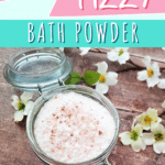 Diy fizzy bath salts.