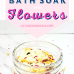 This DIY floral bath recipe combines the goodness of milk and honey, resulting in a soothing milk and honey bath soap infused with delicate flowers.