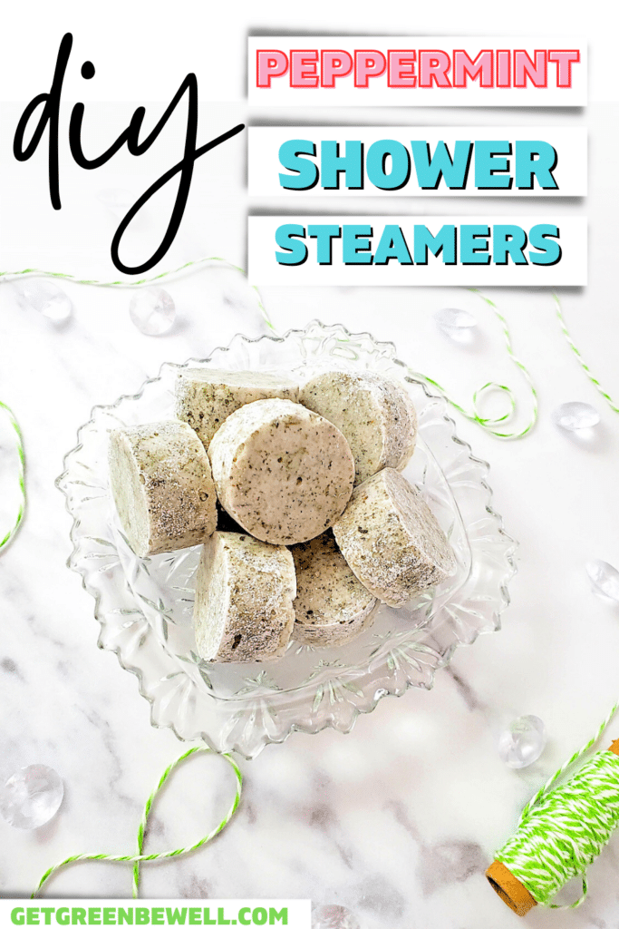 Diy peppermint shower steamers.