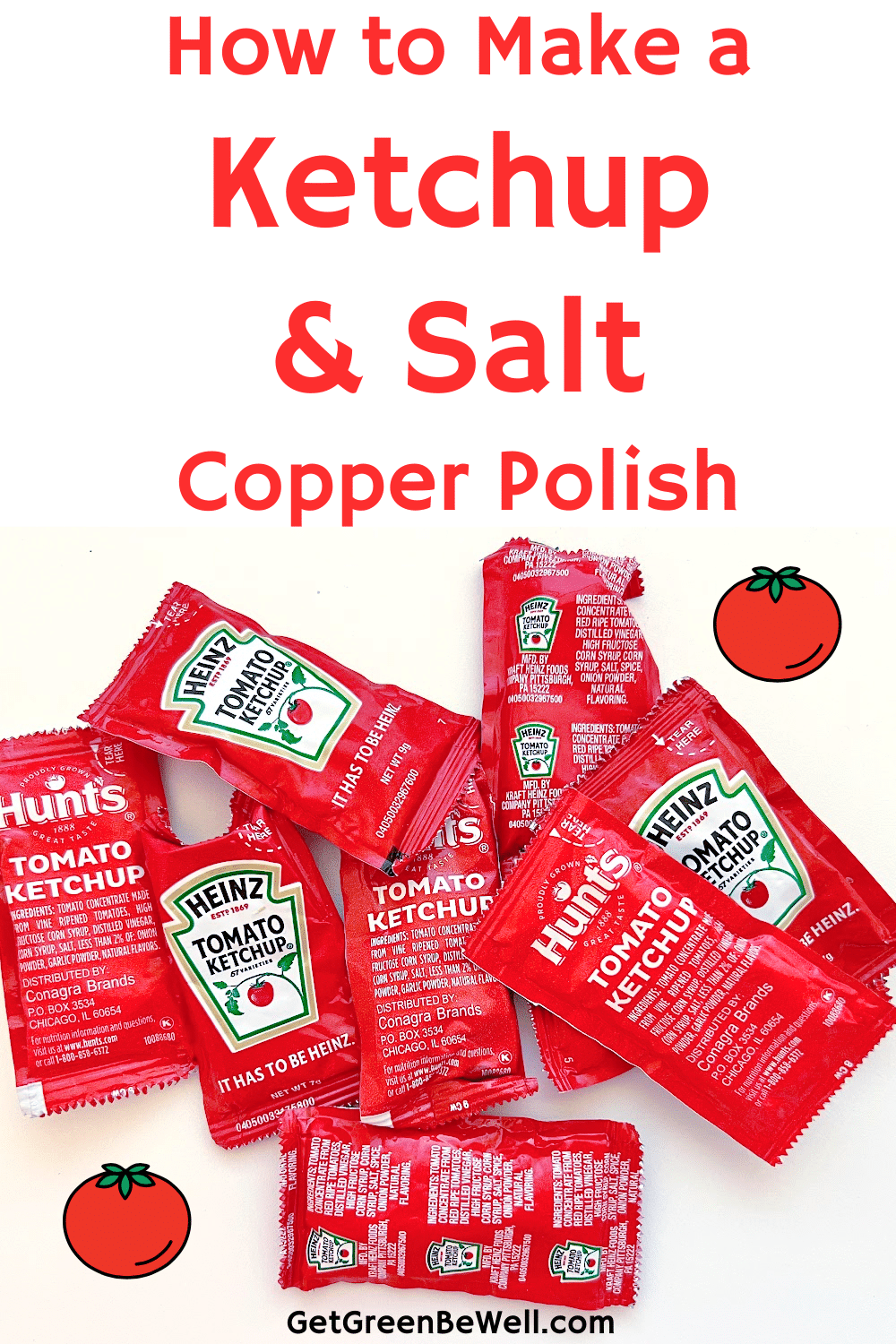 Cleaning Copper with Ketchup Get Green Be Well